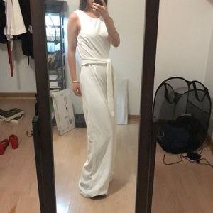 Alexia Admor White Jumpsuit XS